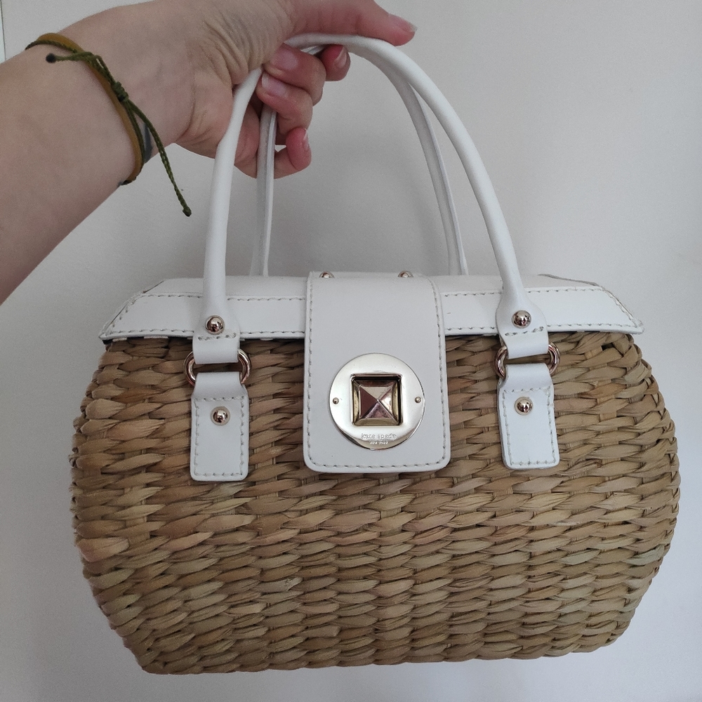 Kate Spade wicker purse